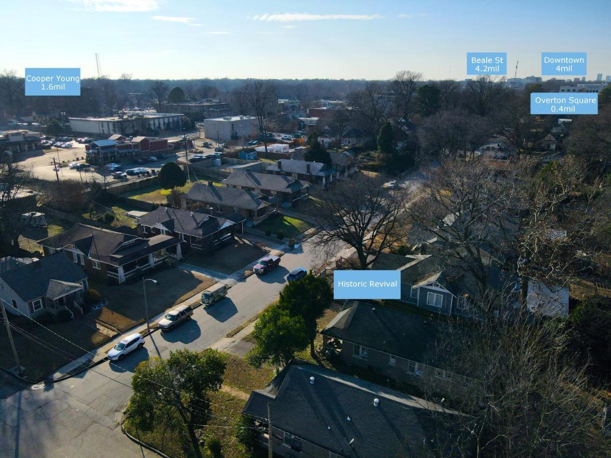Historic Revival King Bed Midtown Memphis 68 Yes Pets Fast Wifi Free Parking Villa Exterior foto