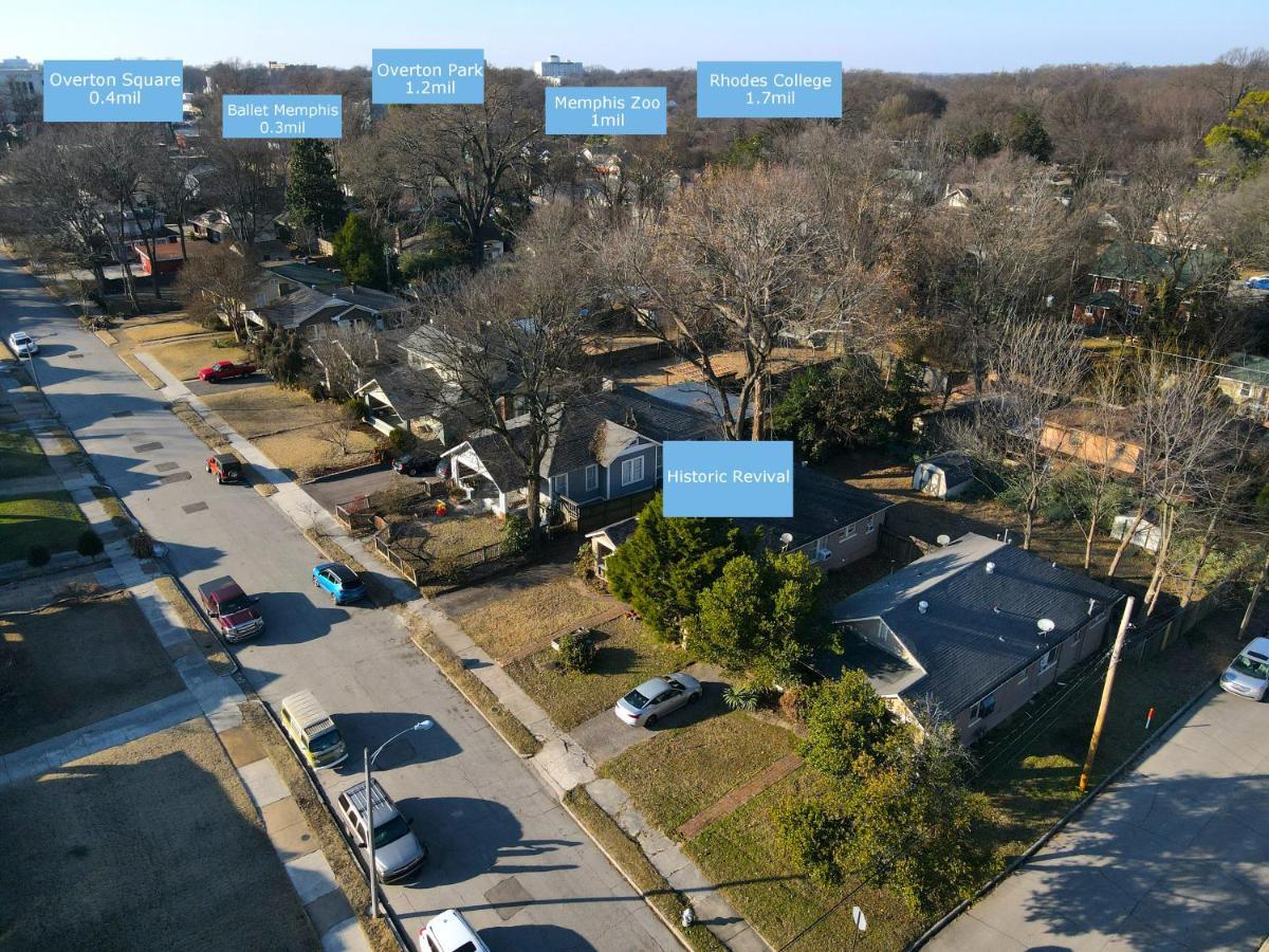 Historic Revival King Bed Midtown Memphis 68 Yes Pets Fast Wifi Free Parking Villa Exterior foto